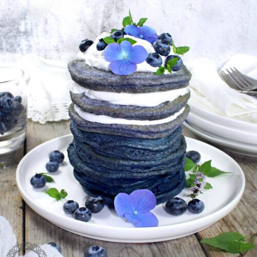Blue Pancakes