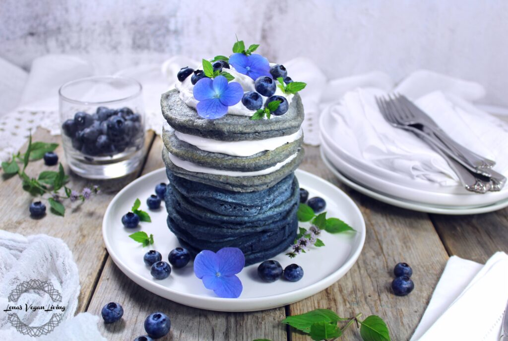 Blue Pancakes
