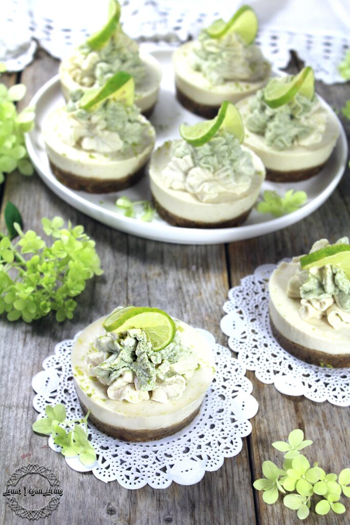 Key Lime Minis or Raw Cashew Mini Cheesecakes is refreshing and guilt free summer dessert. Raw – Vegan – Gluten Free –Refined Sugar Free